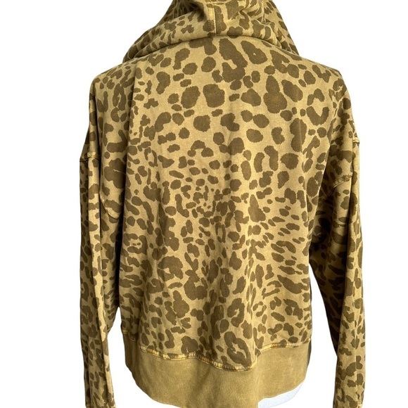 JoyLab Full zip Army Cheetah Print Hoodie Jacket Size Small - Picture 13 of 17